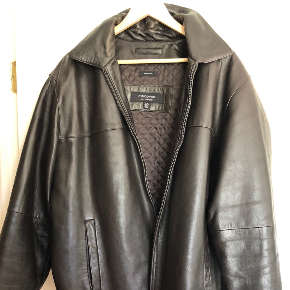 Men’s leather jacket